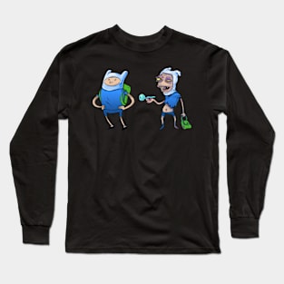 finn on crack Long Sleeve T-Shirt